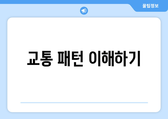 교통 패턴 이해하기