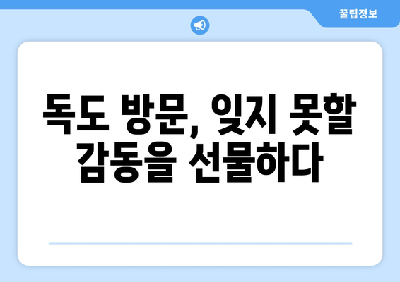 울릉도 편도권 여행 완벽 가이드| 배편 예약부터 명소까지 | 울릉도, 독도, 여행 정보, 가이드, 팁
