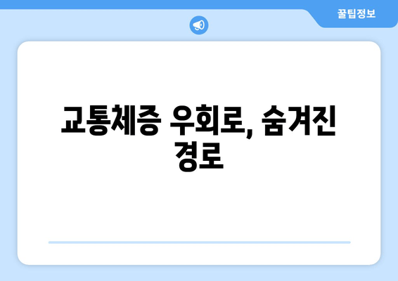 교통체증 우회로, 숨겨진 경로