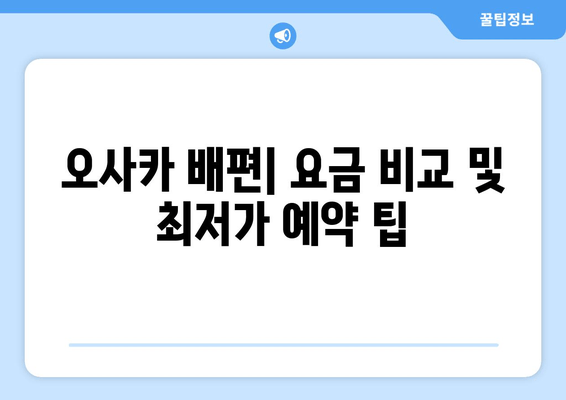 오사카 배편| 요금, 시간표, 차량 선적 완벽 가이드 | 일본 여행, 자동차 운송, 배편 예약