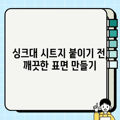 싱크대 시트지 셀프 시공 성공을 위한 10가지 주의 사항 | 싱크대 리폼, 시트지 붙이기, 셀프 인테리어, 꿀팁