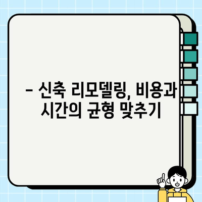 신축 현장 리모델링의 두 가지 얼굴| 기회와 과제 | 신축, 리모델링, 시공, 인테리어, 비용, 시간, 장단점, 전문가 팁