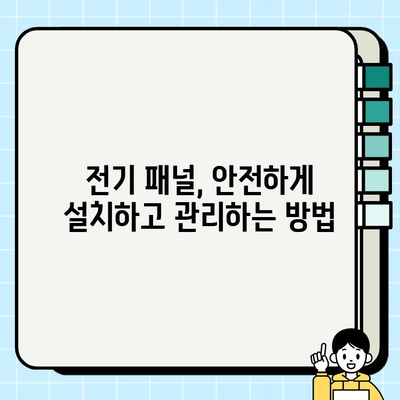 전기 패널 시공 안전 가이드| 전문가가 알려주는 10가지 필수 체크리스트 | 전기 안전, DIY, 전기 패널 설치, 전기 공사