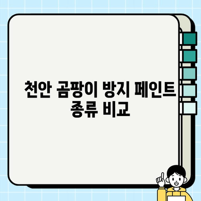 천안 곰팡이 방지 페인트 시공 전문가가 알려주는 꿀팁 | 곰팡이 제거, 페인트 종류, 시공 가이드, 비용