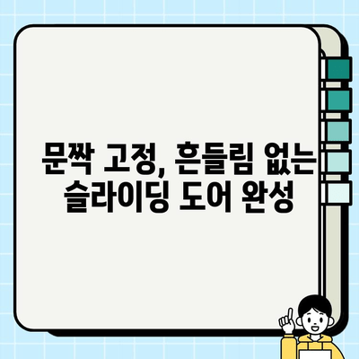 슬라이딩 도어 시공의 정밀함| 완벽한 설치를 위한 5가지 핵심 포인트 | 슬라이딩 도어, 시공, 설치, 가이드, 팁