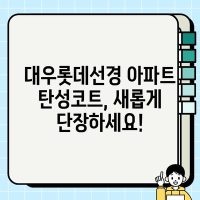 대우롯데선경 아파트 탄성코트 시공, 왜 선택해야 할까요? | 장점, 가격, 시공 후기