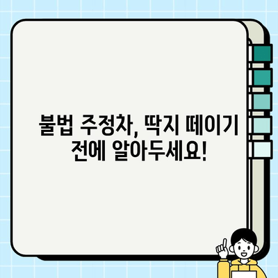 불법 주정차 과태료, 지역별 기준 & 조회 방법 총정리 | 과태료 납부, 위반 사례, 주의 사항