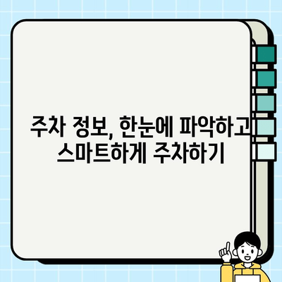 주정차 단속, 꼼꼼히 피해가세요! | 집중 단속 구역 사전 파악 가이드 | 주차 딱지, 벌금, 주차 정보, 안전 운전