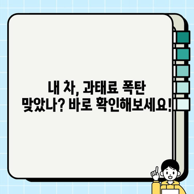 불법 주정차 과태료, 바로 확인하세요! | 간편 조회 방법 & 궁금증 해결