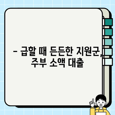 주부 소액 대출 바로 찾기| 쉬운 조건, 빠른 승인 | 주부대출, 소액대출, 저금리대출, 비상금