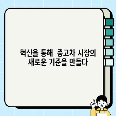 고도화된 중고차 거래 서비스 구축을 위한 MOU 체결|  혁신적인 플랫폼 구축과 시장 선도 | 중고차, 플랫폼, 혁신, 파트너십, MOU
