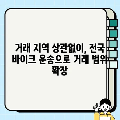 오토바이 거래, 전국 바이크 운송 업체로 편리하게! | 오토바이 운송, 바이크 배송, 전국 배송, 안전 운송, 전문 업체