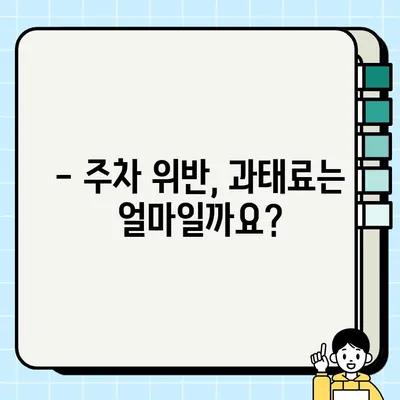 부천시 주정차 단속, 알림부터 과태료까지 한번에 확인하세요! | 주차 단속, 과태료, 주차 위반, 주차 규정, 부천시 주차 정보