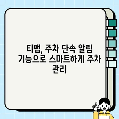 티맵 교통민원24로 주차 단속 알림 받는 방법 | 주차 단속, 사전 알림, 티맵, 교통민원24