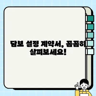 주거용 부동산 담보물권 설정 및 해제 절차 완벽 가이드 | 부동산, 담보, 법률, 계약