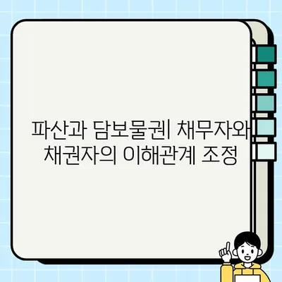 담보물권 설정이 파산 절차에 미치는 영향| 채무자의 권리와 책임 | 파산, 채무, 담보, 법률, 절차