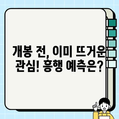 담보 등 개봉작, 전문가 평가| 흥행 가능성은? | 영화, 개봉, 평론, 예측