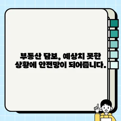 부동산 담보를 통한 재무 안정| 안전망 제공 | 부동산 담보 대출, 재정 관리, 위험 관리, 자산 활용