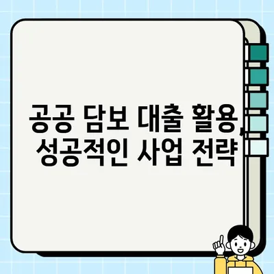 공공 담보 대출 활용| 기업 지원 강화 전략 | 정책 분석 및 활용 가이드