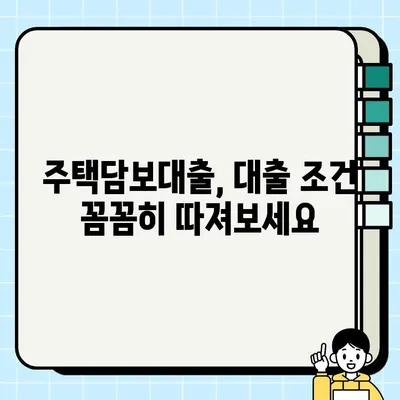 주택담보대출 성공의 핵심! 꼭 알아야 할 삼박자 | 주택담보대출, 금리, 상환 방식, 대출 조건