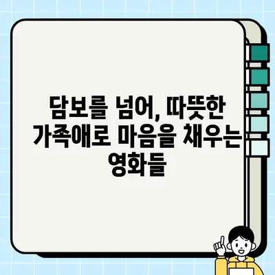 가족의 달, 뭉클한 감동을 선사하는 영화 3편| 담보 외 2편 | 가족영화 추천, 5월 영화 추천, 감동 영화