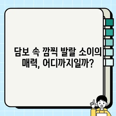 "담보"의 깜찍함을 책임진 그녀, 
