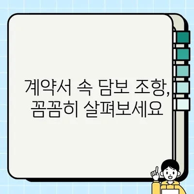 담보물권 설정의 중요성과 의미| 재산 보호를 위한 필수 지식 | 담보, 부동산, 계약, 법률