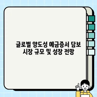 양도성 예금증서 담보| 글로벌 시장 동향 분석 및 전망 | 금융, 투자, 시장 분석, 성장 전략