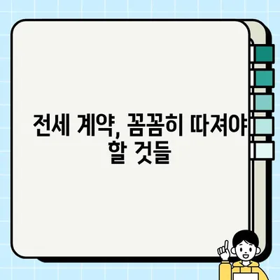 전세금 담보| 사랑과 싸움의 줄다리기 | 전세금 담보 대출, 전세 계약, 부동산 분쟁