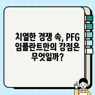 PFG 임플란트 차별화 전략| 경쟁사 분석 및 성공 전략 | 의료기기, 임플란트 시장, 마케팅 전략