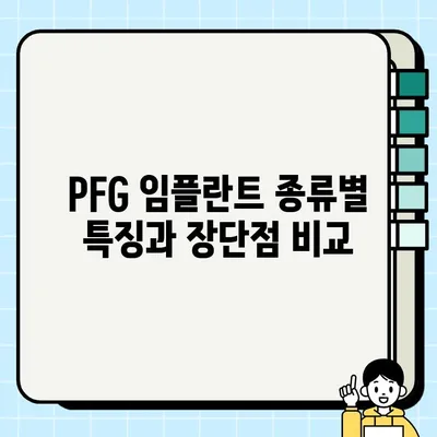 PFG 임플란트 가격 비교 가이드| 합리적인 선택을 위한 고려 사항 | 임플란트 가격, 비용, 종류, 장단점, 추천