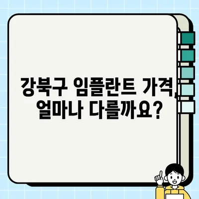 강북구 임플란트 가격 비교 & 잘하는 치과 추천| 나에게 맞는 선택 | 임플란트 가격, 치과 추천, 강북구 치과, 임플란트 비용